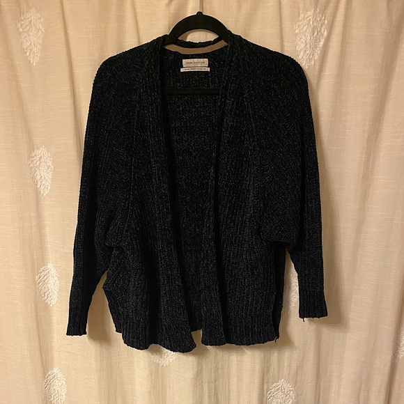 SOLD: Urban Outfitters Velour Cardigan - Picture 1 of 8